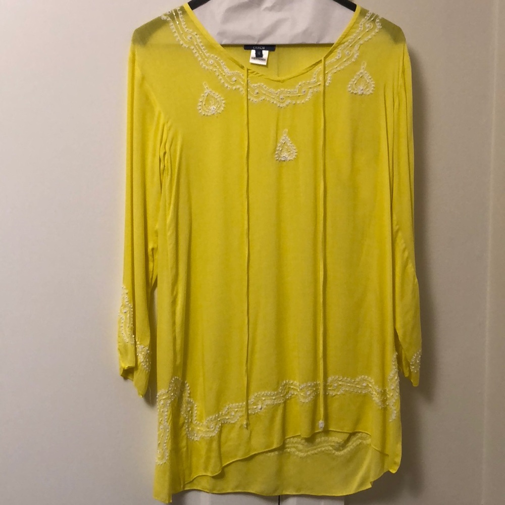 Girls Yellow Chach coverup
